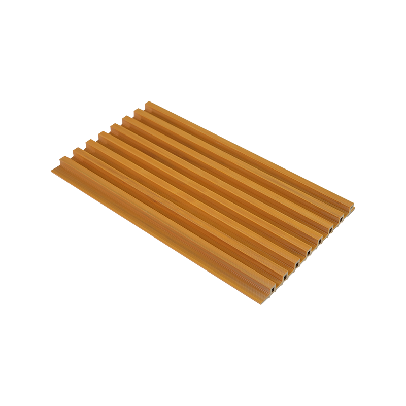 171 mm bredde, 14 mm tykkelse Udendørs PVC/ASA træ-plastik komposit vinylbelagt gitter