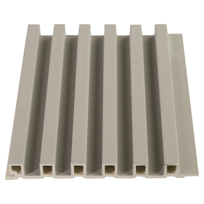 Bredde 158 mm Tykkelse 17 mm PVC træ-plast komposit vægpanelgitter